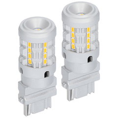 Heise HE-C7440A 7440 Amber Bulbs with Integrated Internal CANBUS System - 2-Pack