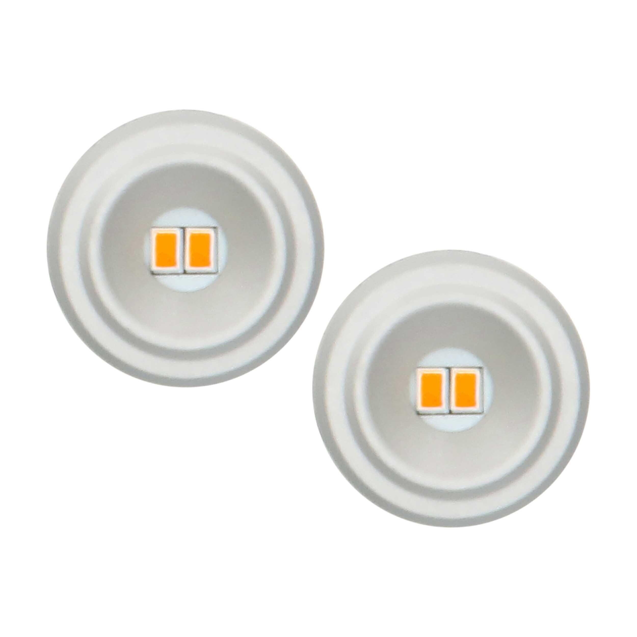 Heise HE-C7440A 7440 Amber Bulbs with Integrated Internal CANBUS System - 2-Pack