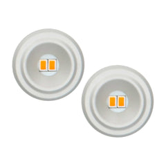 Heise HE-C7440A 7440 Amber Bulbs with Integrated Internal CANBUS System - 2-Pack