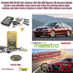 Maestro RR ADS-MRR Interface Module + iDatalink HRN-HRR-HO2 fits 2008-up Honda