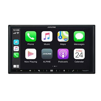 Alpine ILX-W650/SXV300V1 WVGA Mech-less A / V System &  SiriusXM Tuner (iLX-W650 + SXV300V1)