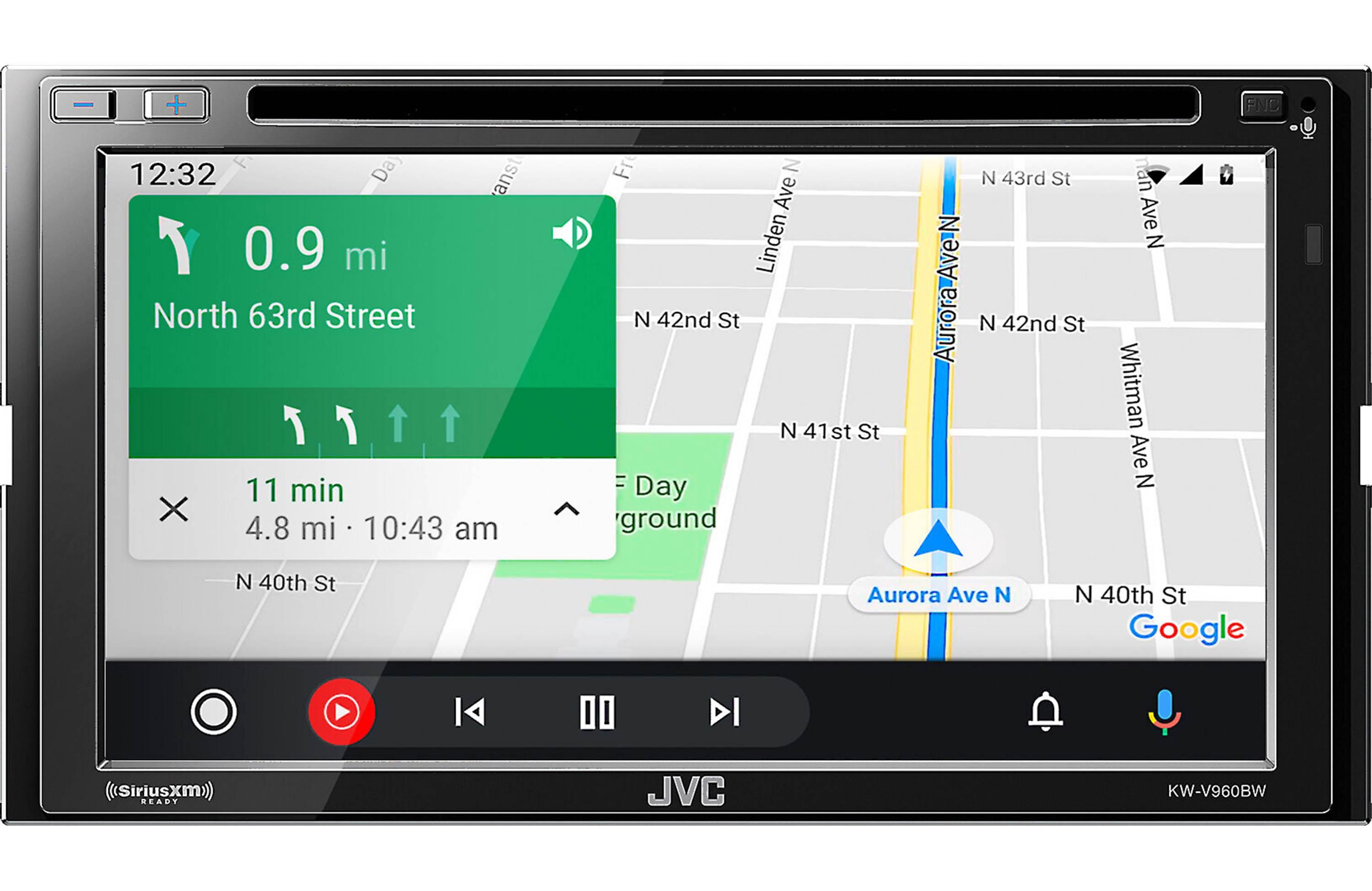 JVC KW-V960BW dvd receiver android carplay radio