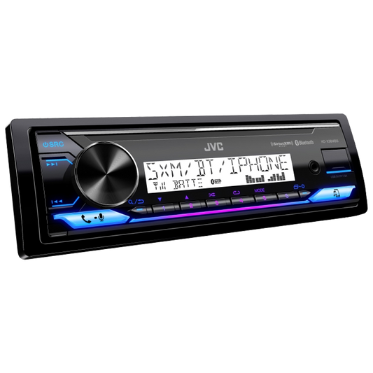 JVC KD-X38MBS KD-X38MBS 1-DIN Digital Media Receiver Bluetooth, USB, with Variable-Color Illumination