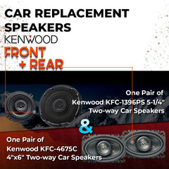 Car Speaker Replacement fits 1985-1985 for Jeep Comanche