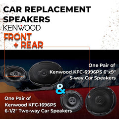 Car Speaker Replacement fits 2017-2020 for Ford F-250 / F-350 / F-450 / F-550