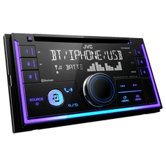 JVC KW-R950BTS 2-DIN CD Receiver featuring Bluetooth / USB / 13-Band EQ Variable-Color Illumination / JVC Remote App Compatibility