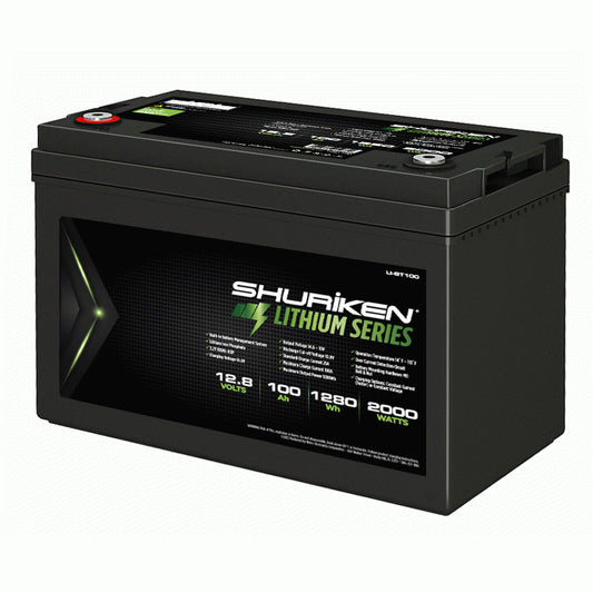 Shuriken LI-BT100 2000W / 100 Amp Hours Lithium Iron Battery