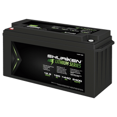 Shuriken LI-BT120 2400W / 120 Amp Hours Lithium Iron Battery