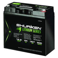 Shuriken LI-BT24 600W / 24 Amp Hours Lithium Iron Battery