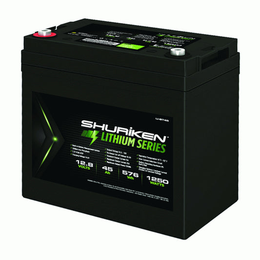 Shuriken LI-BT45 1250W / 45 Amp Hours Lithium Iron Battery