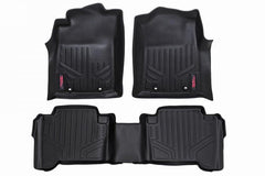 Rough Country M-71213 Floor Mats Front and Rear | Toyota Tacoma 2WD/4WD (2012-2015)