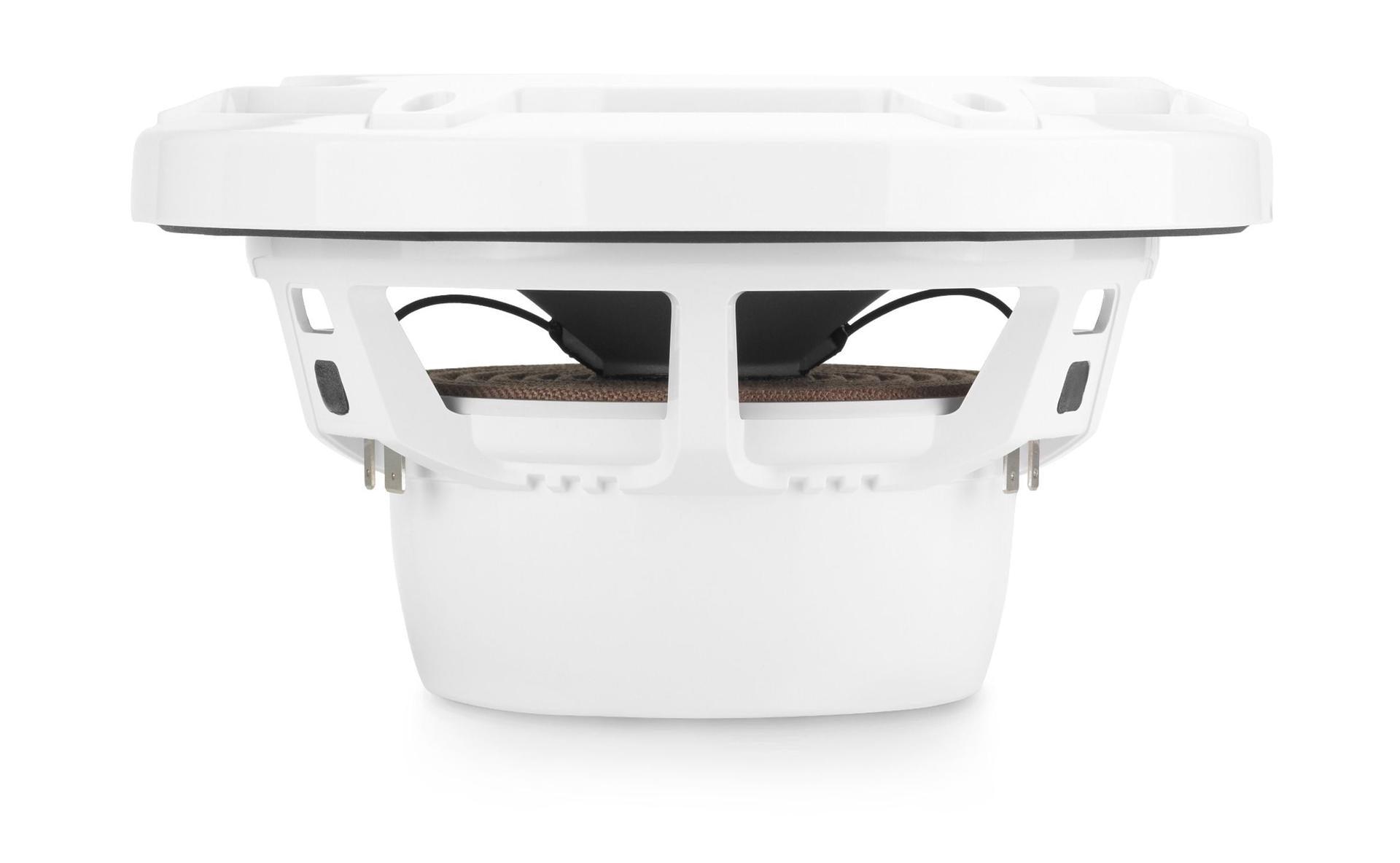 JL Audio M3-770X-S-Gw - M3 7.7" Marine Coaxial Speakers (pair) - Gloss White Sport Grilles