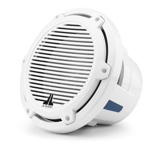 JL Audio M6-10IB-C-GwGw-4 M6 Series 10" marine subwoofer optimized for free air use (Gloss White Classic Grille)
