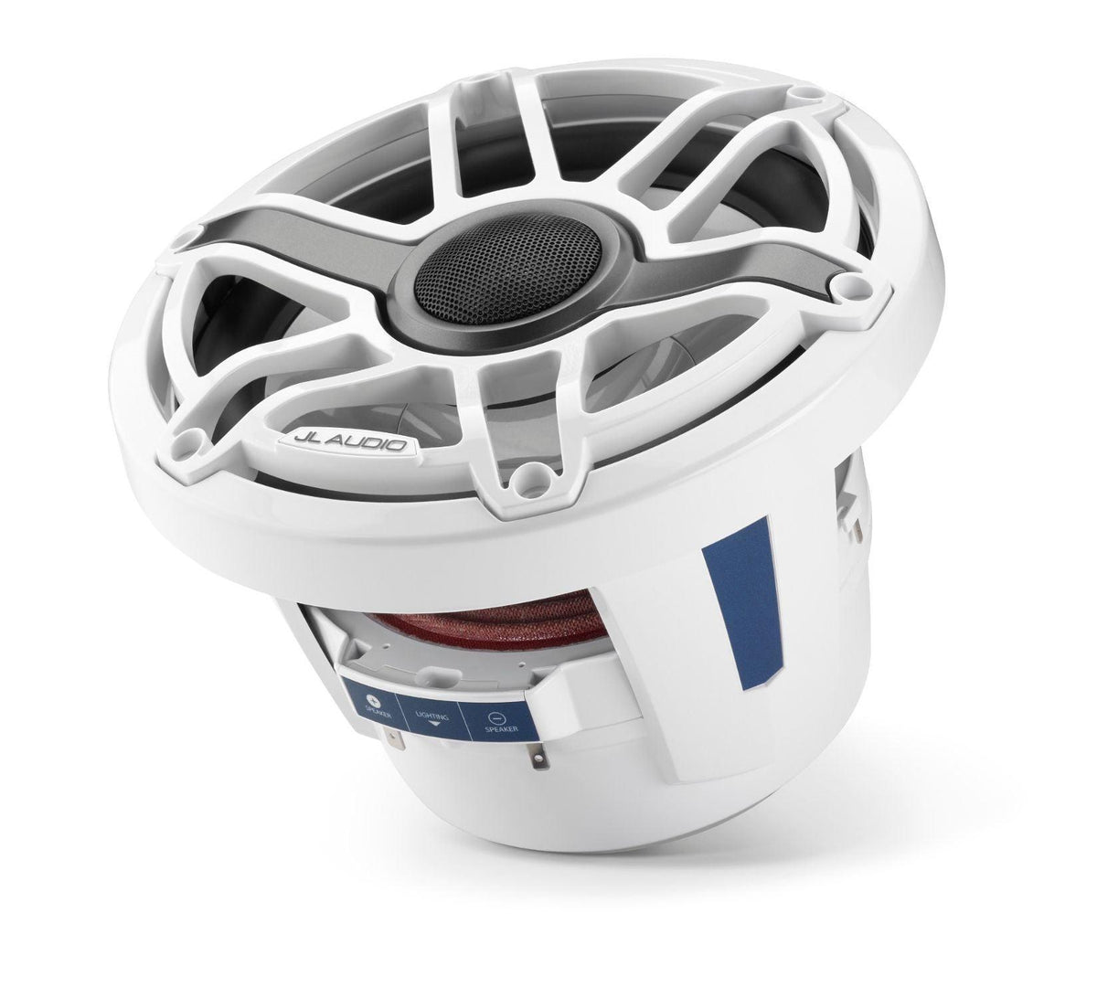 JL Audio M6-880X-S-GwGw M6 Series 8.8" marine speakers (Gloss White Sport Grille)