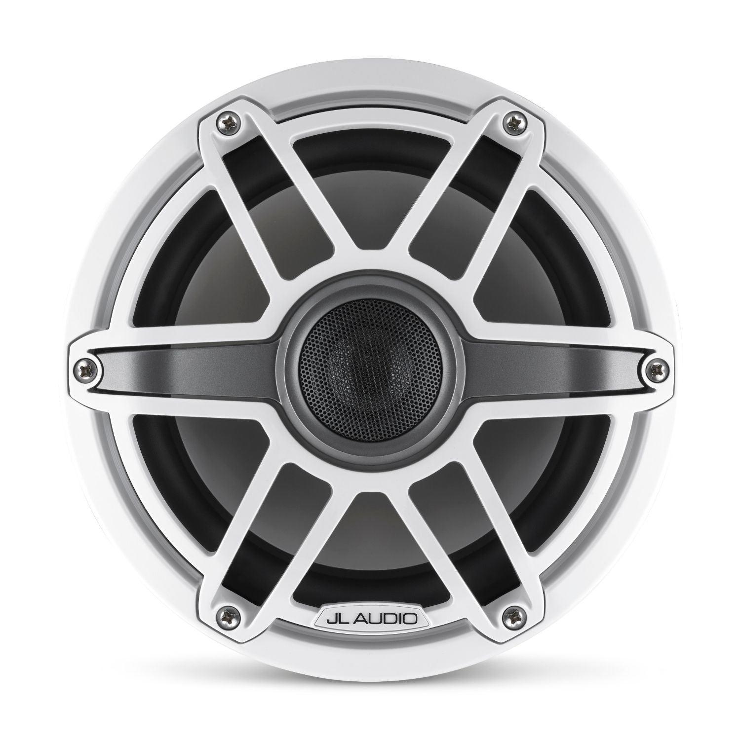 JL Audio M6-880X-S-GwGw M6 Series 8.8" marine speakers (Gloss White Sport Grille)