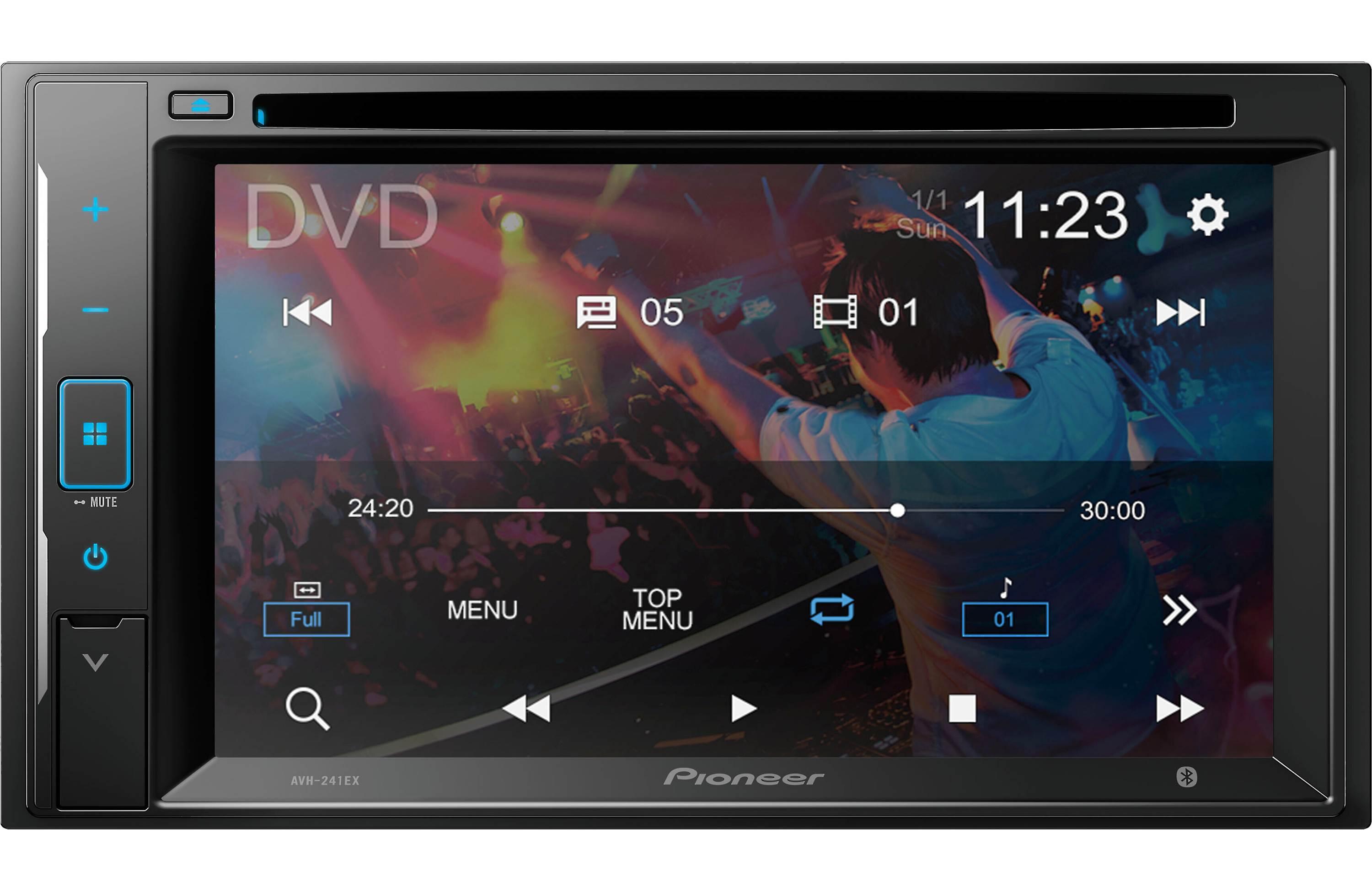 Pioneer AVH-241EX best dvd receiver