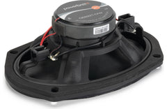 Car speaker with Powerbass branding on a white background