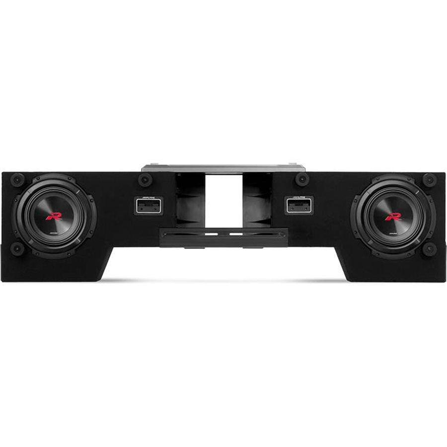 Alpine R2-DB8V-TRK 8" R-Series Pre-Loaded Truck Subwoofer System