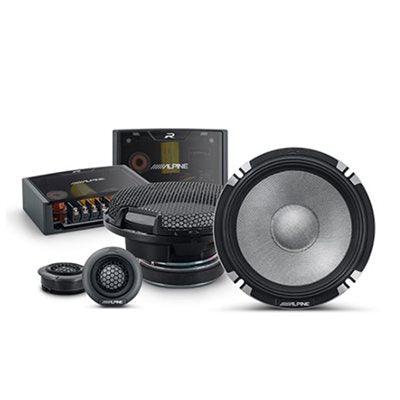 Alpine R2-S652 R Series Hi-Res 6.5" 2-Way Speaker Set Pro Series