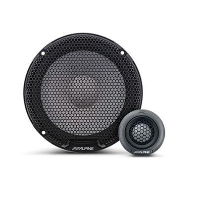 Alpine R2-S65C R Series Hi-Res 6.5" Comp Set Speaker