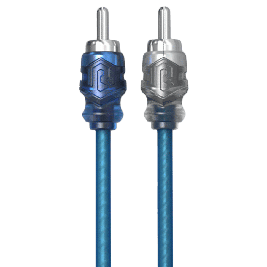 Raptor RCA 2-Channel R2 Audio Cable - Bulk Series 1.5 Ft.