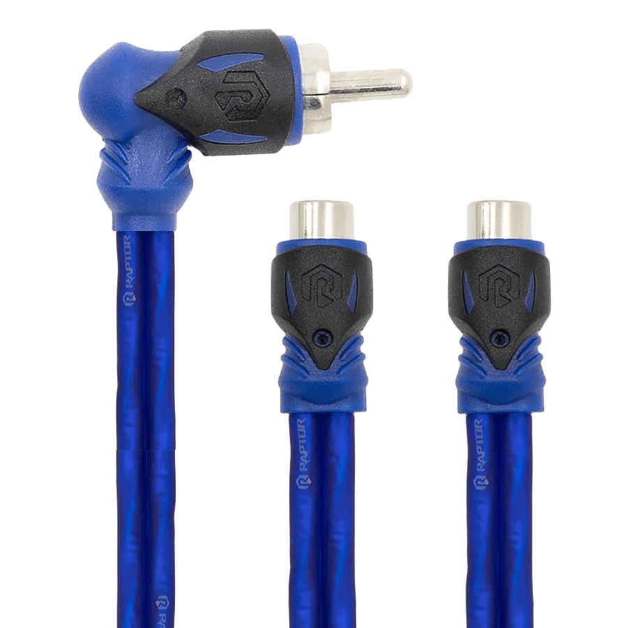 Raptor RCA 2-Channel Audio Cable - Mid Series 2F-1M