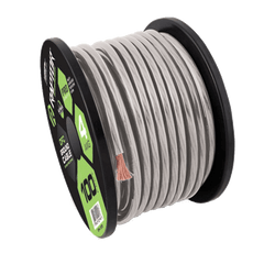 Raptor R51-0-25C Pro Series 1/0 AWG Oxygen Free Copper - Clear - 25 Feet