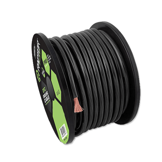 Raptor 250 FT 8 AWG Black Power Cable Pro Series