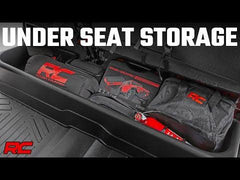 Rough Country RC09031A Under Seat Storage Crew Cab | Chevy/GMC 1500/2500HD/3500HD 2WD/4WD