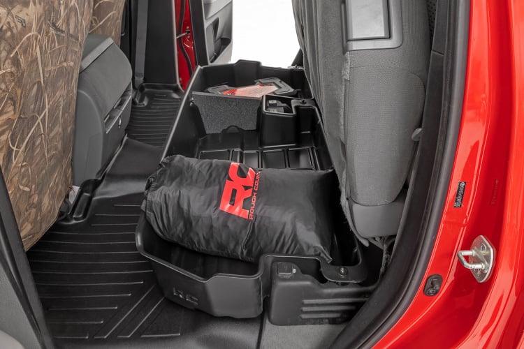 Rough Country RC09511 Under Seat Storage Double Cab | Toyota Tundra 2WD/4WD (2007-2021)