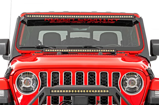 Rough Country RCH5100 9 Inch LED Headlights DOT Approved | Jeep Gladiator JT/Wrangler JL (18-24)