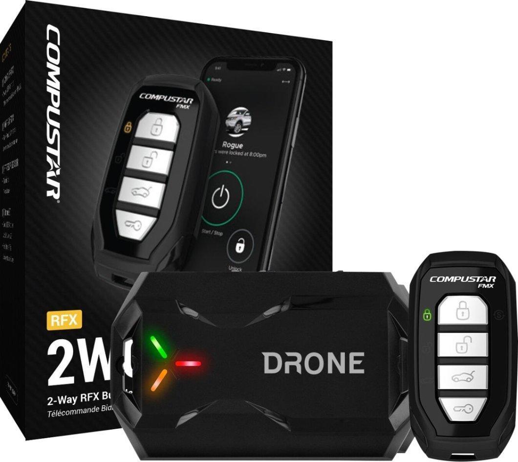 Compustar RFX-2WG15-FM 2WG15 with LTE 2-Way RFX Bundle with Drone DR-X1 LTE Module