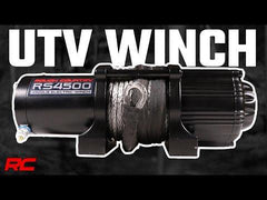 Rough Country RS4500S 4500-LB Winch UTV | Synthetic Rope