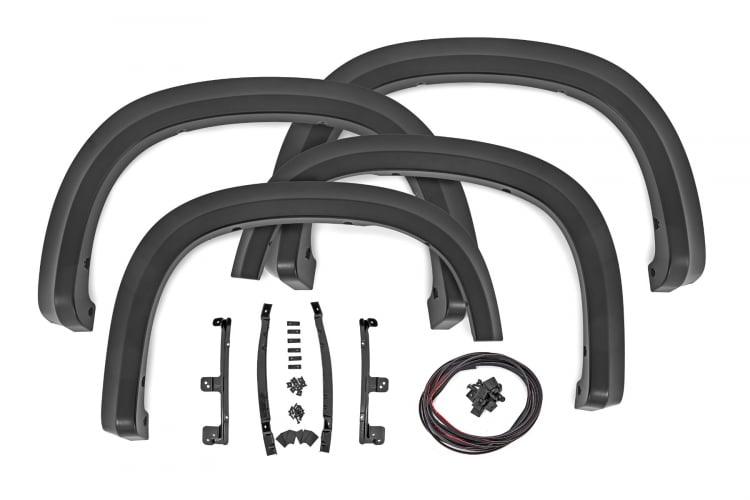 Rough Country S-C12210-GA0 Fender Flares Sport | Chevy Silverado 1500 2WD/4WD (2019-2024)