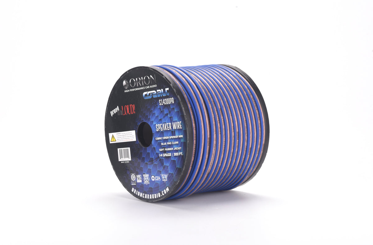 Orion S14300PB SPEAKER WIRE 2X14 GAUGE 400FT WIRE ROLL