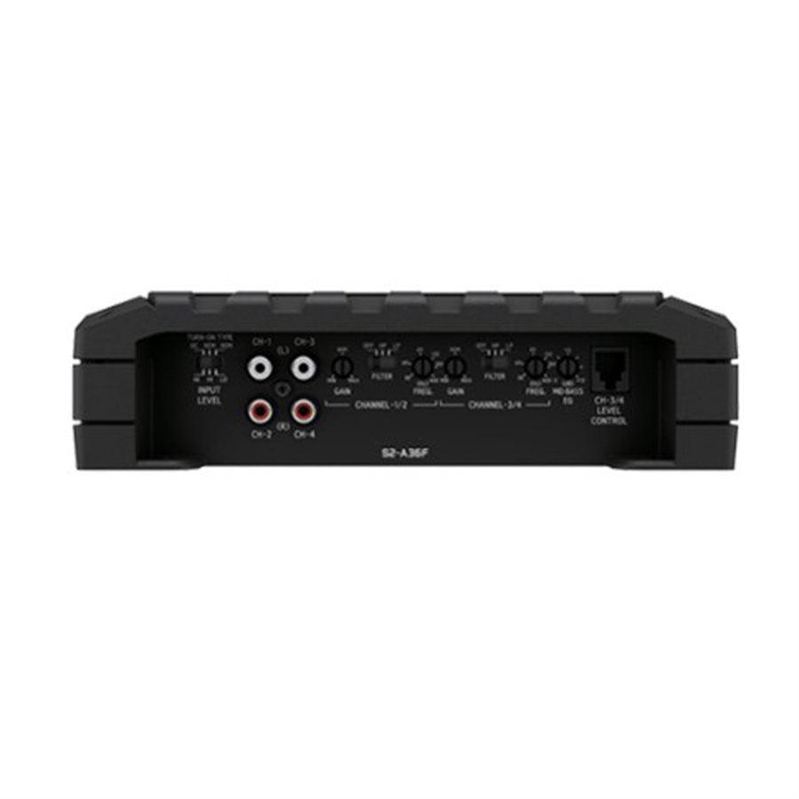 Alpine S2-A36F S-Series 50W x 4 Channel Amplifier Hi-Res Certified