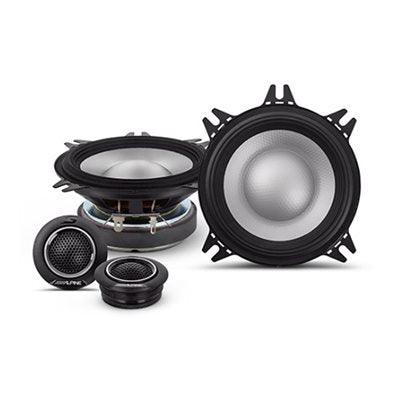 Alpine S2-S40C S2-Series 4" 2-Way Component Speaker System