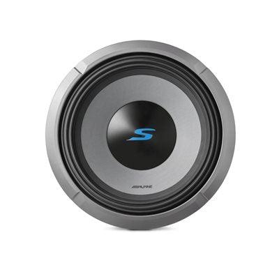 Alpine S2-W12D4 1800W Peak (600W RMS) 12" Type-S Series Dual 4 Ohm Subwoofer