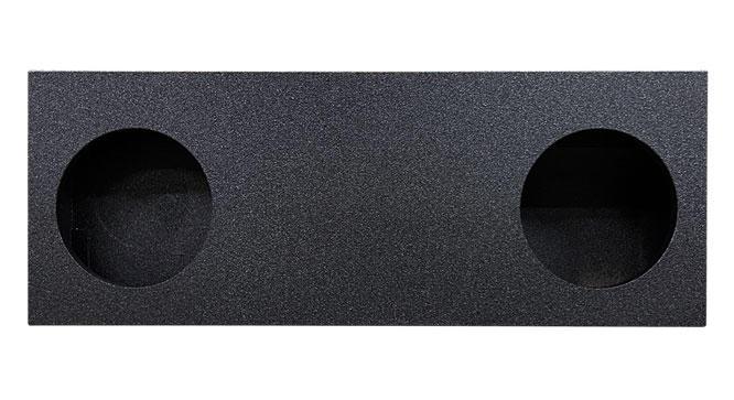 SPL Sealed Dual 10" Box with 2 Alpine SWT-10S2 10" truck subwoofer For 22+ Toyota Tundra Crew Max