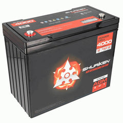 Shuriken SK-BT140 4000W 140AMP Hours Large Size AGM 12V Battery