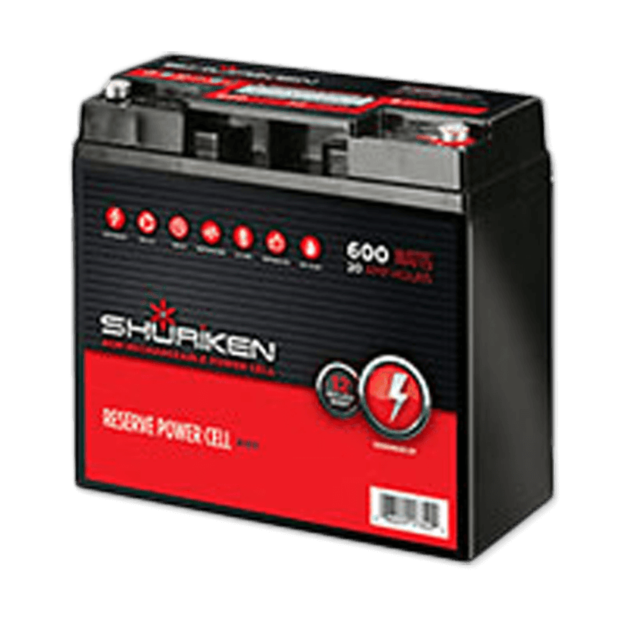 Shuriken SK-BT20 600W 20AMP Hours Compact Size AGM 12V Battery