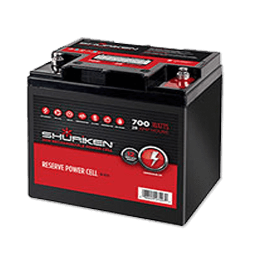 Shuriken SK-BT28 700W 28AMP Hours Compact Size AGM 12V Battery