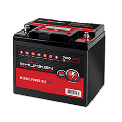 Shuriken SK-BT28 700W 28AMP Hours Compact Size AGM 12V Battery