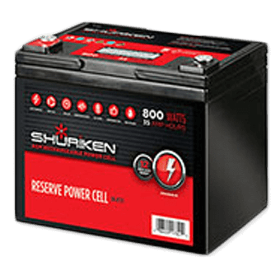 Shuriken SK-BT35 800W 35AMP Hours Compact Size AGM 12V Battery