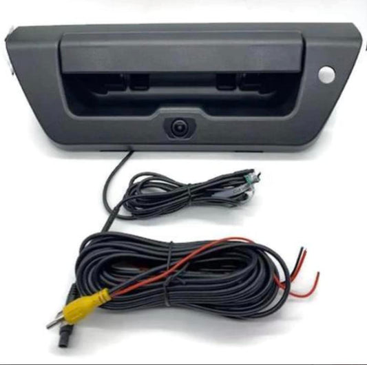 Automated Essentials FD-HNDCTRA2DL FORD F150 2015-2018 HANDLE REPLACEMENT TAILGATE CAMERA (TRAPEZOID SHAPE) w/ Dynamic Lines