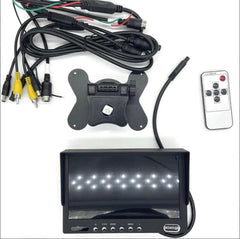 Automated Essentials MON7DUAL 7" DUAL VIDEO INPUT DASH or WINDSHIELD MOUNT MONITOR