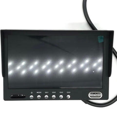 Automated Essentials MON7DUAL 7" DUAL VIDEO INPUT DASH or WINDSHIELD MOUNT MONITOR