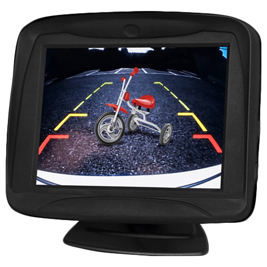 iBeam TE-35MV 3.5" Dash Mount Monitor With Multiview