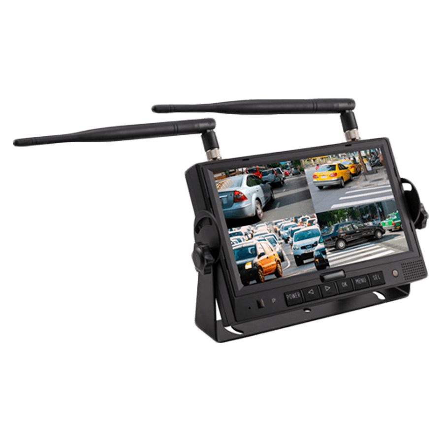 iBeam TE-4WCM Commercial 7" Wireless Monitor With Quad Output