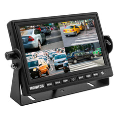 iBeam TE-7VS-4 7 Inch Monitor with Quad Camera Input